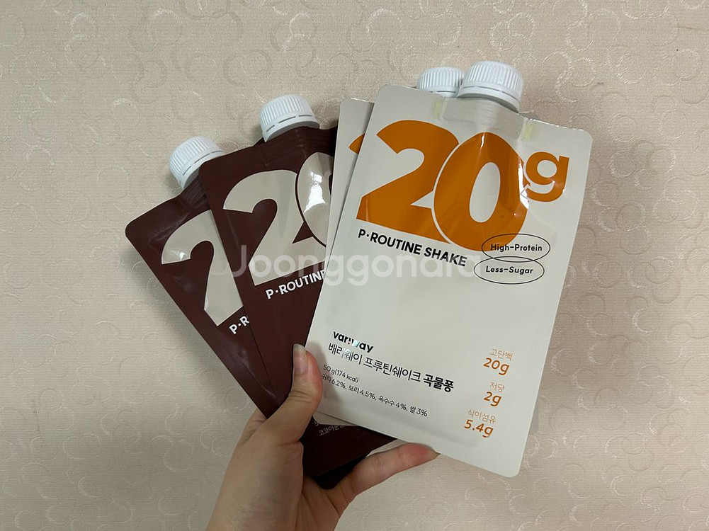 배리웨이 쉐이크 초코 2포+곡물퐁 2포--0