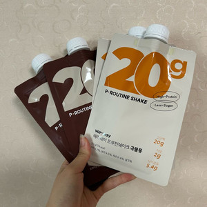 배리웨이 쉐이크 초코 2포+곡물퐁 2포
