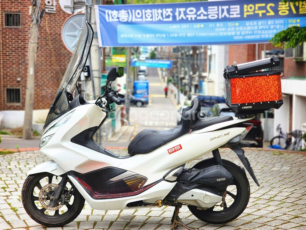 19년식 더뉴 PCX125 배달세팅 팝니다--4