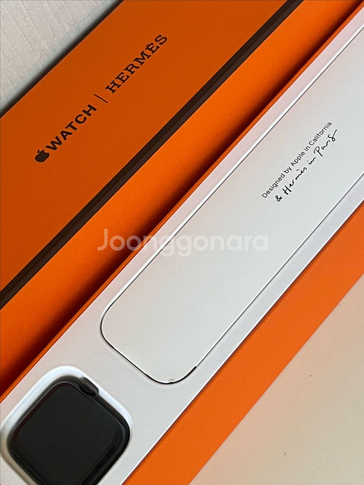 애플워치5 44mm 에르메스 누아르--1