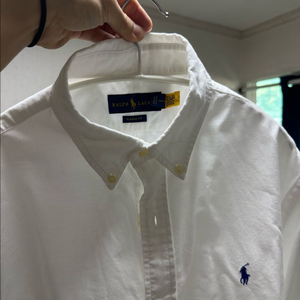 폴로 랄프로렌 옥스포드 블루포니 셔츠 클래식핏 L