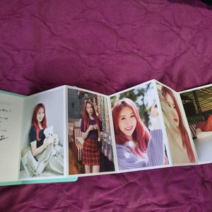 아이즈원 이채연 아코디언북 포스트카드