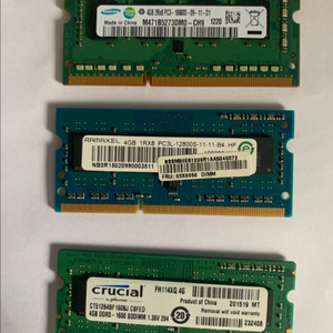 ddr3 4기가 노트북 매모리카드 팔아요