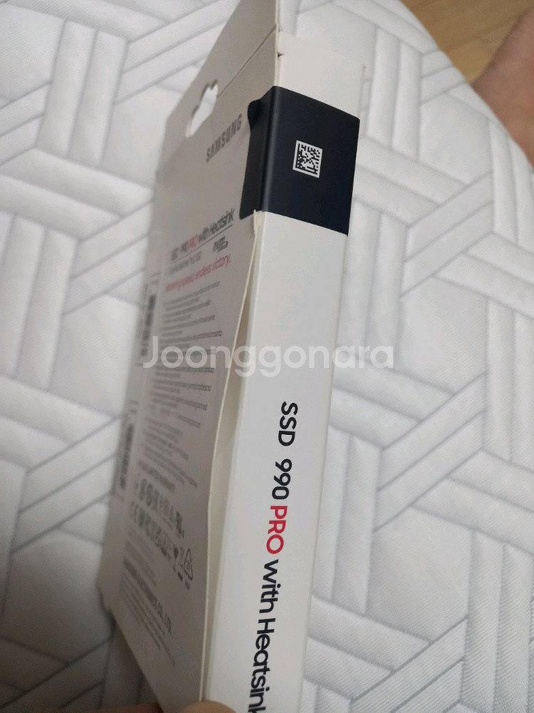 삼성 990 PRO 히트싱크 2TB (미사용)--3