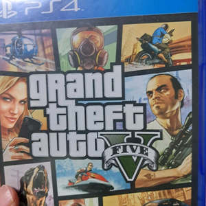 ps4 GTA5 (시디에 금이 살짝 감, 실행확인함)