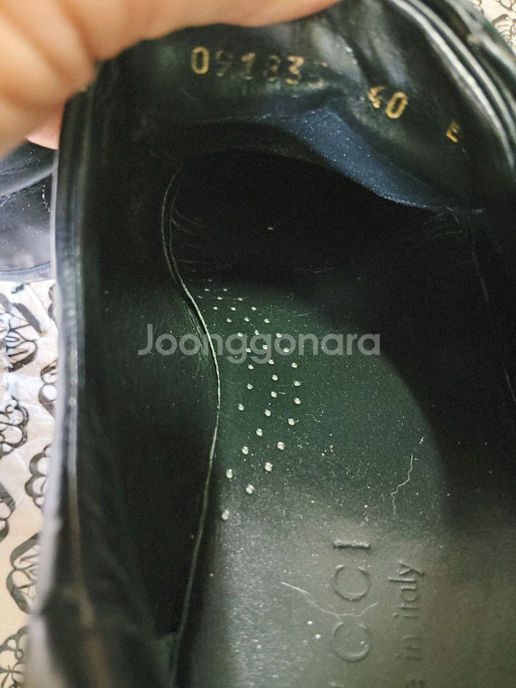 구찌(GUCCI)벨크로 남성스니커즈(정품)--6