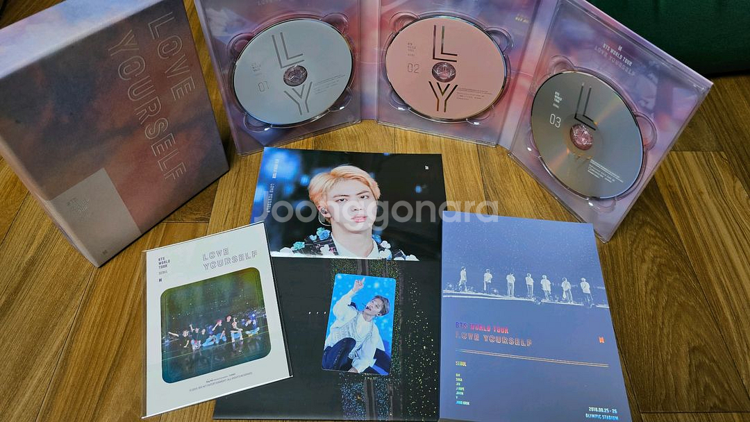 방탄 월드투어 서울 럽유셀 dvd--1