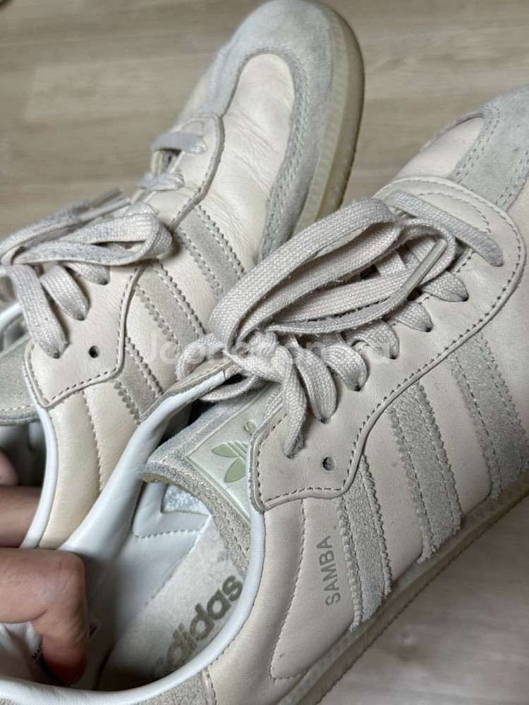 [265] 아디다스 삼바 리넨 사바나--2