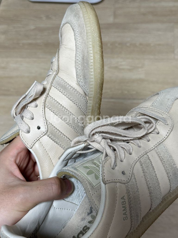 [265] 아디다스 삼바 리넨 사바나--5