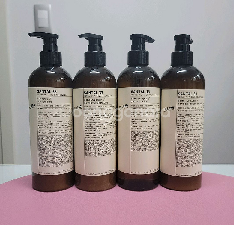 르라보상탈33.샴푸.컨디셔너.샤위젤.바디로션 480ml--0
