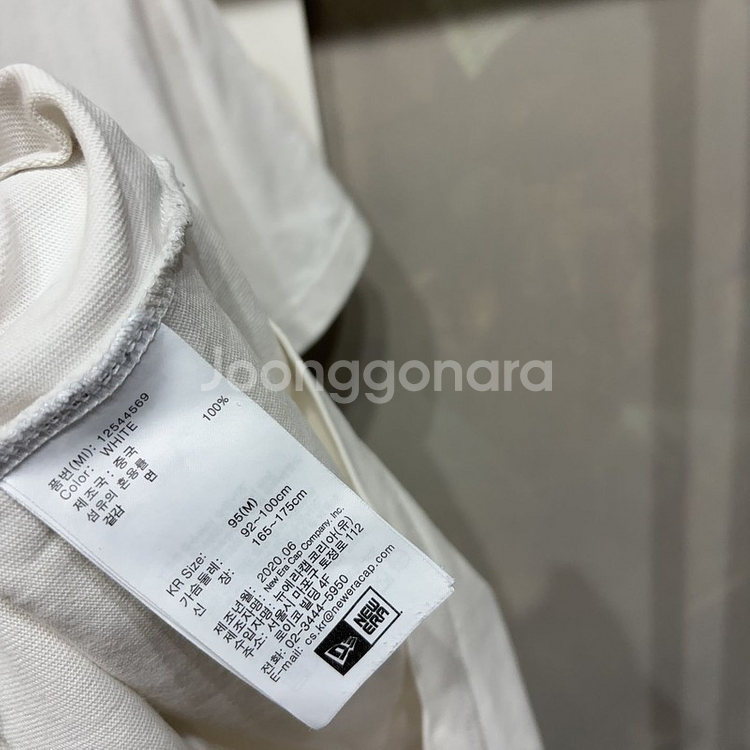 (95) 뉴에라 뉴욕 자이언츠 스트릿 프린팅 반팔티--2