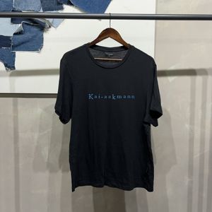 (100) 카이아크만 캐주얼 프린팅 반팔티