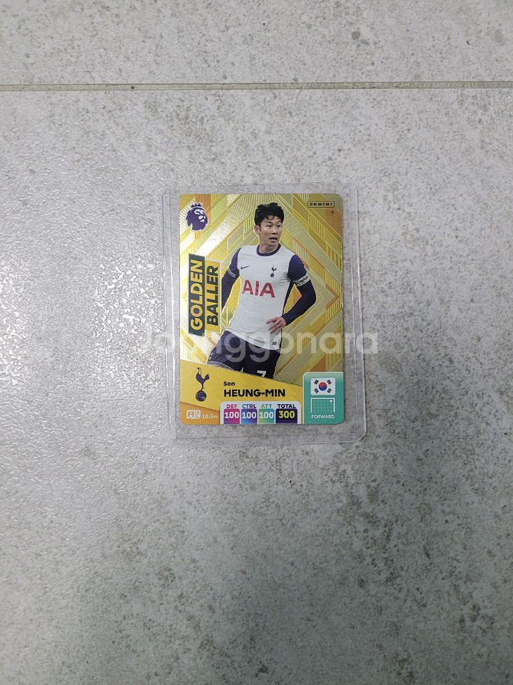 파니니 축구카드 손흥민 골든 볼러 판매--0