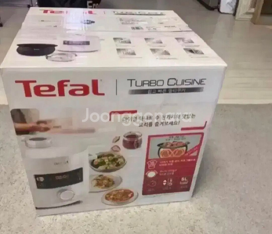 테팔 압력 멀티쿠커 10가지 요리모드 새제품--0