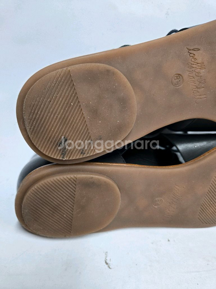 로플러 랜달 검정색 샌들 로퍼 8.5 255mm--6