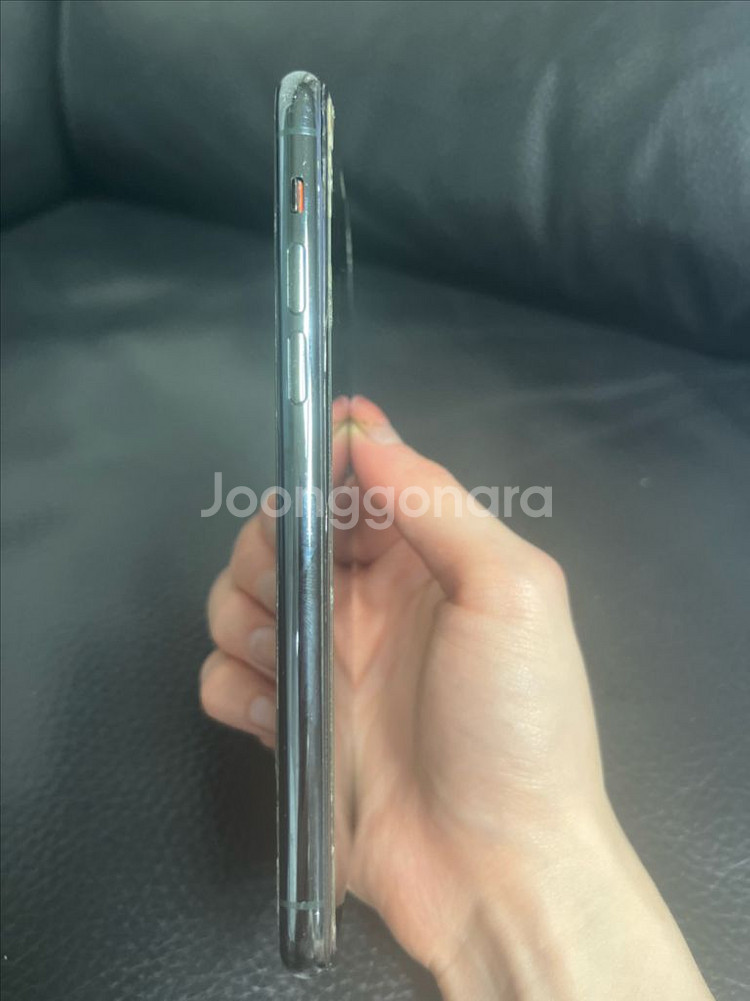 아이폰 11 Pro 미드나이트 그린 (액정파손폰)--4