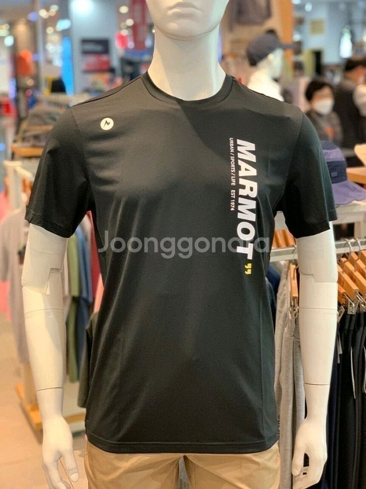 마모트 남성 고기능성 페리 반팔--1