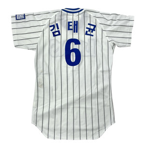 [중고] 삼성 라이온즈 유니폼 반팔 no.6 김태균