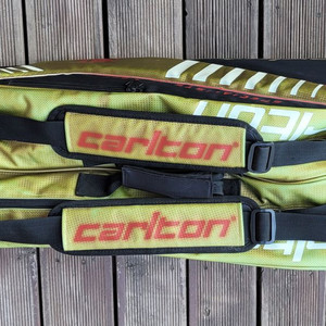 독일 칼튼 더블 테니스 가방/배드민턴 가방 팝니다