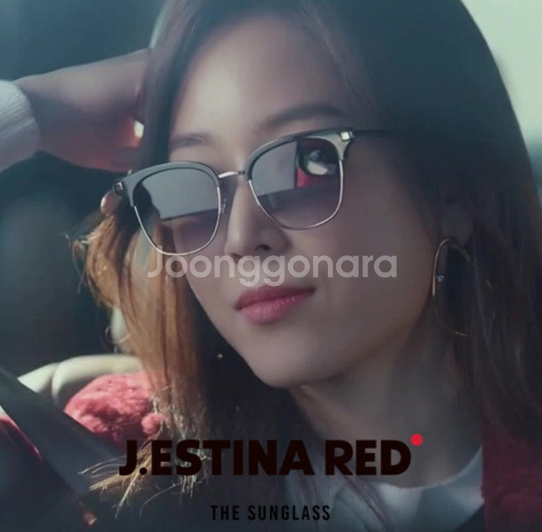 제이 에스티나 레드 선글라스 팝니다--0