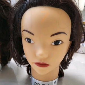 모두) 헤어실기 인모100%통가발 연습용외