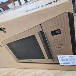새상품)삼성전자 전자레인지 터치식 23L
