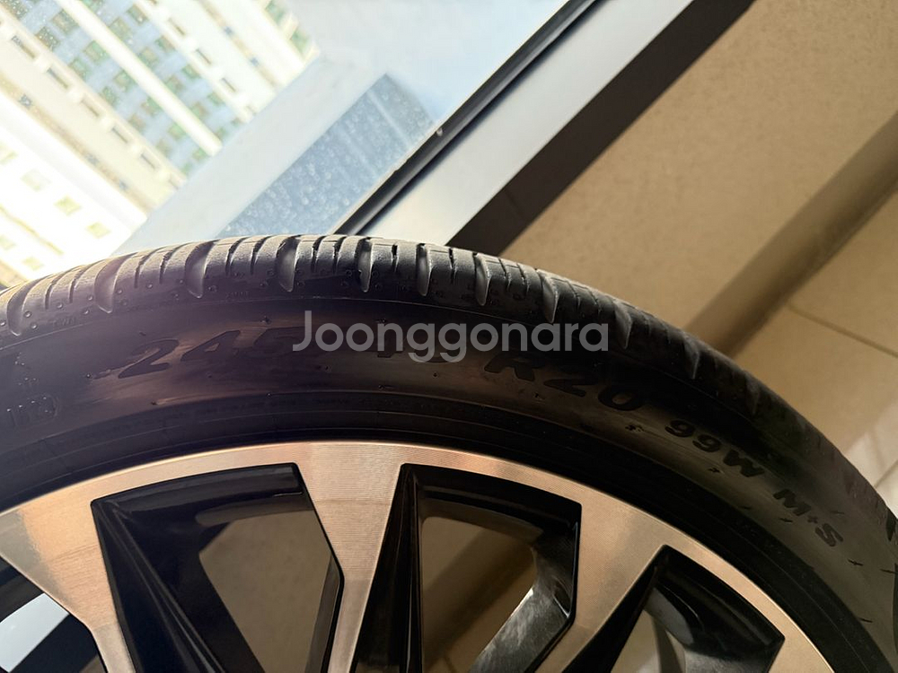 GN7 20인치 휠, 타이어[피렐리], TPMS, 휠캡--4