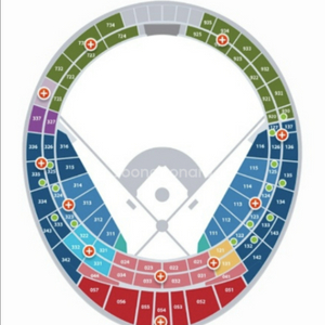 6.21 롯데 vs 삼성 2~4연석 3루 외야 722