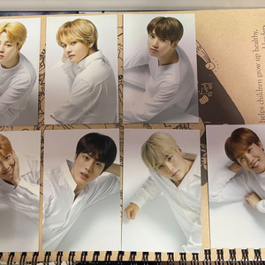 방탄소년단 bts vt 코스메틱 포토카드 일괄 판매