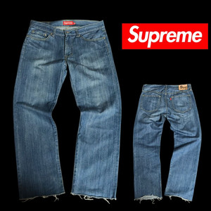 00s Supreme 슈프림 슬림핏 데님 팬츠 32사이