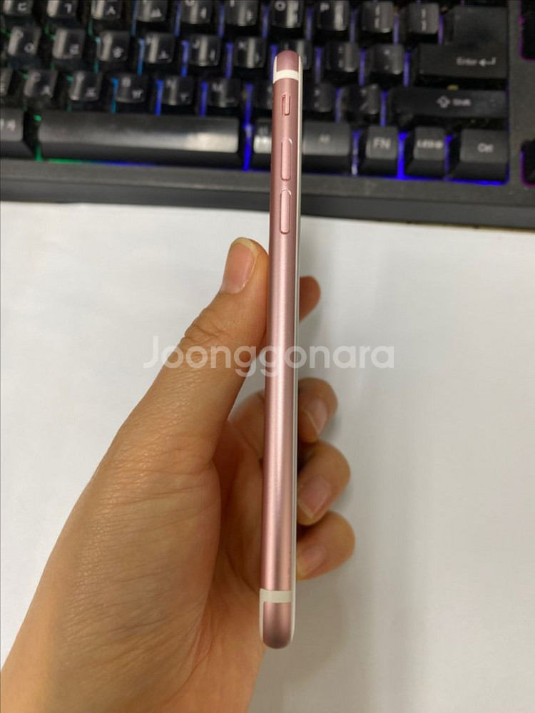 아이폰7 로즈골드 외관깔끔 32GB 배터리성능95%--4