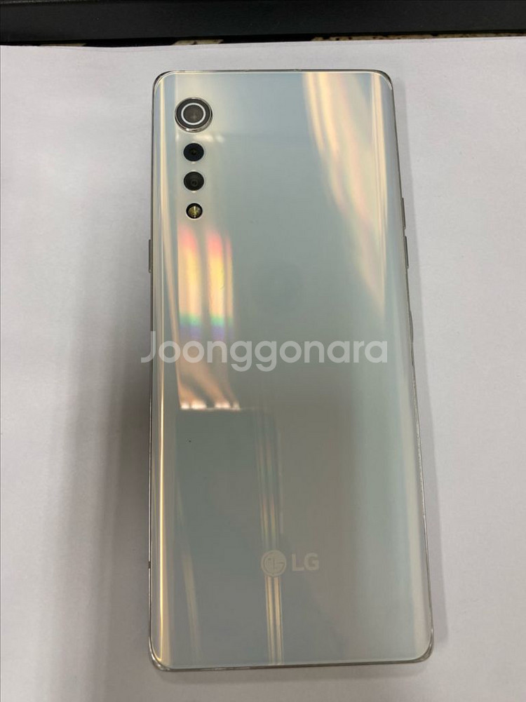 LG벨벳 화이트 A급 128G 무잔상--0