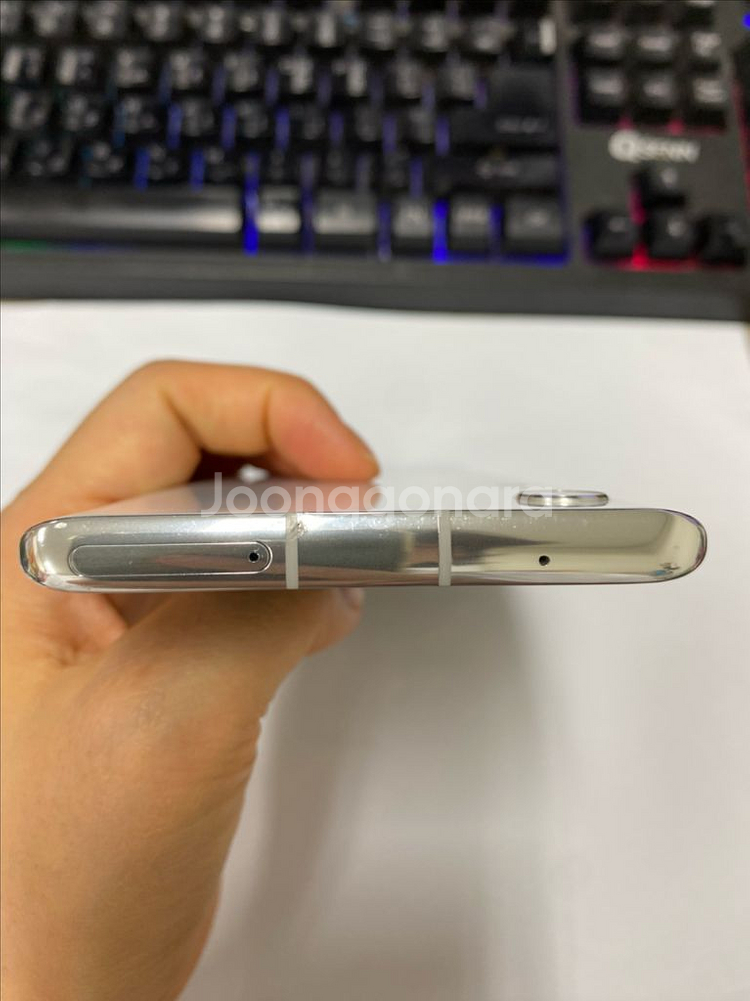 LG벨벳 화이트 A급 128G 무잔상--3