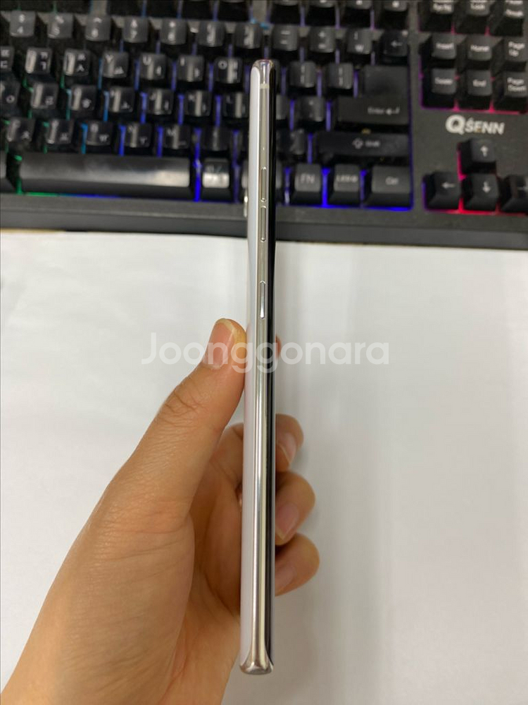 LG벨벳 화이트 A급 128G 무잔상--4