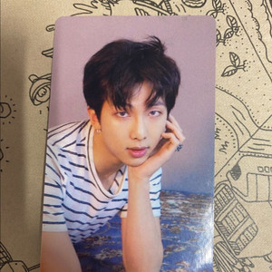 방탄 rm loveyouself 앨범 포토카드