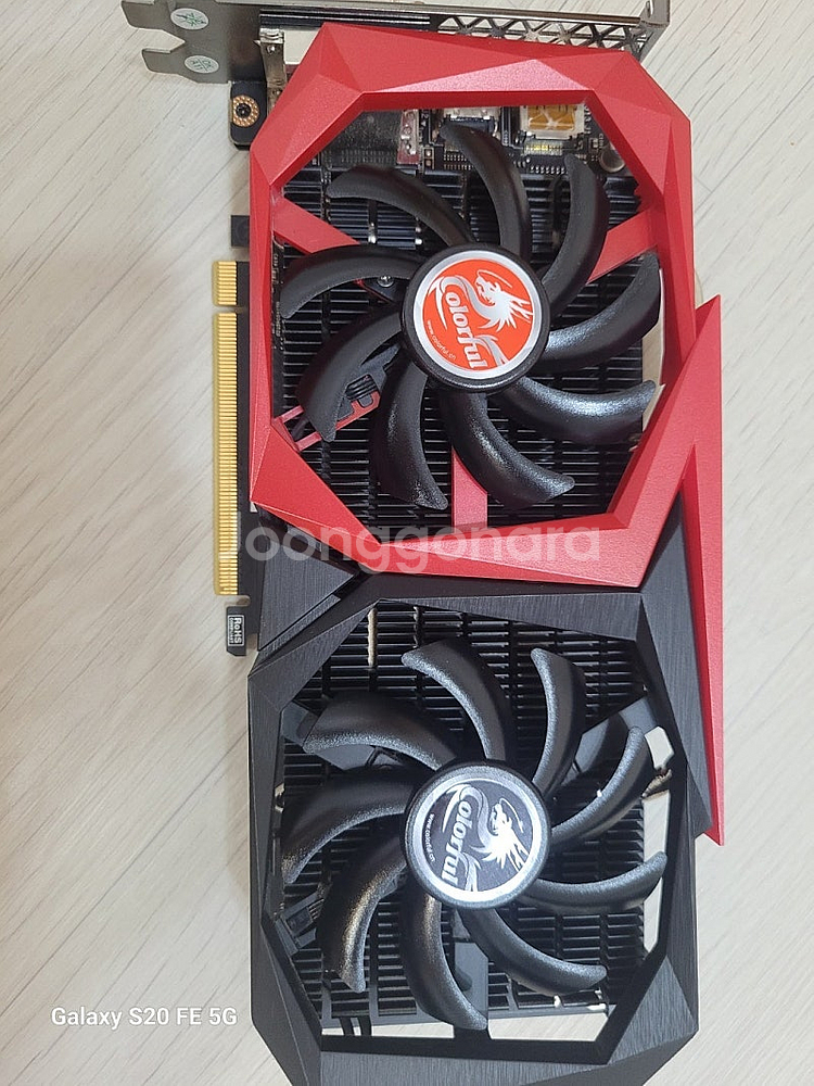 컬러풀 GTX1060 6GB OC 토마호크 그래픽카드--0