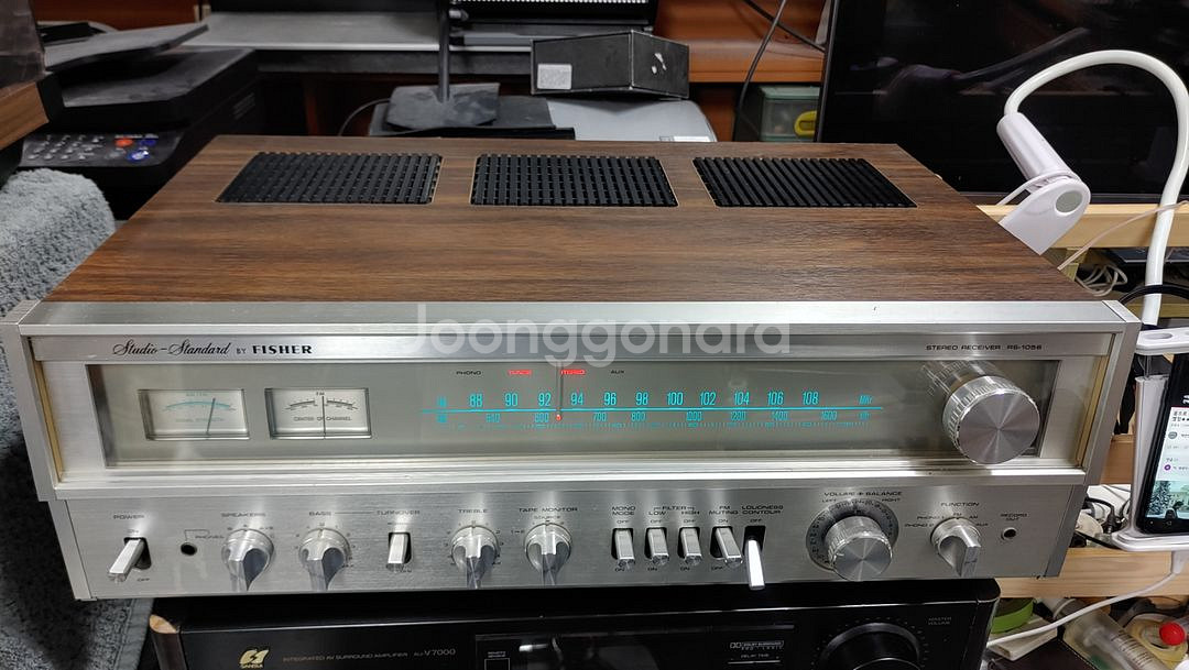 FISHER RS-1056 리시버 앰프--1