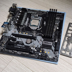 9600KF & 애즈락 Z370m PRO4(+백패널)