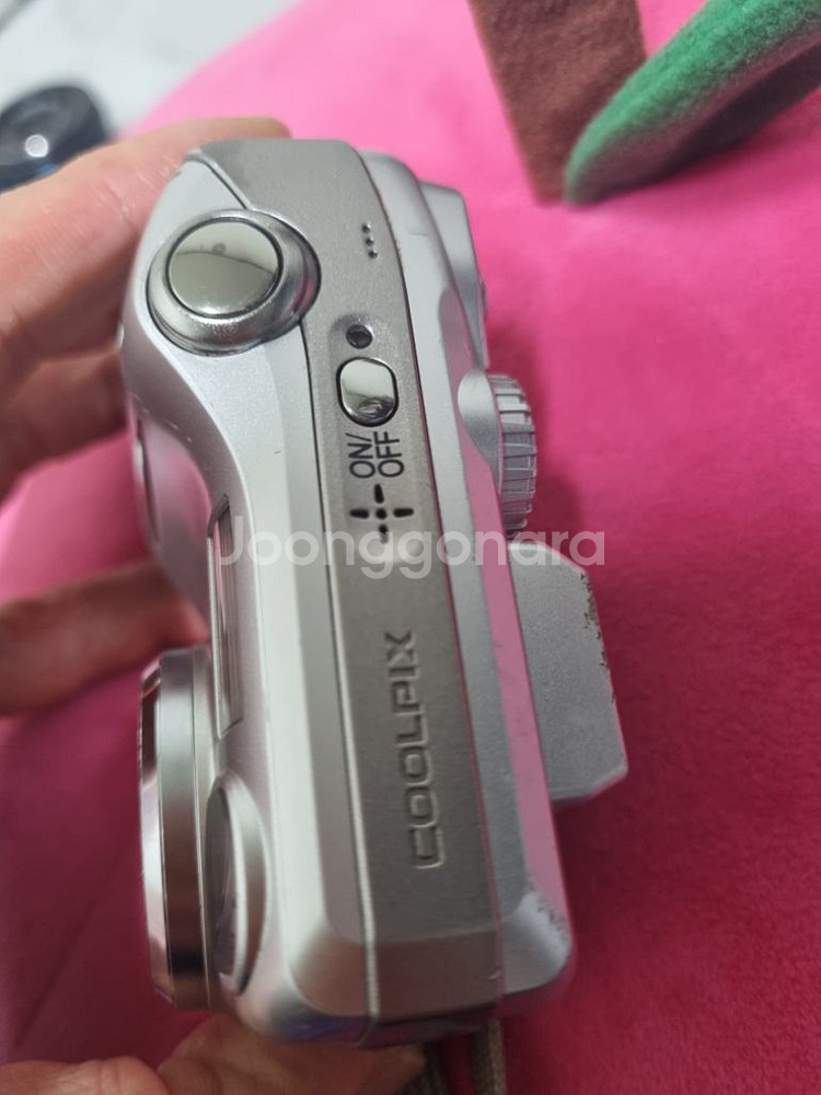 니콘 쿨픽스 3200 빈티지 디카 레트로 카메라--2