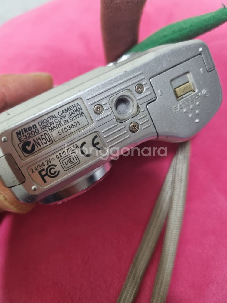 니콘 쿨픽스 3200 빈티지 디카 레트로 카메라--5