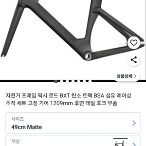 bxt 카본 프레임 팝니다