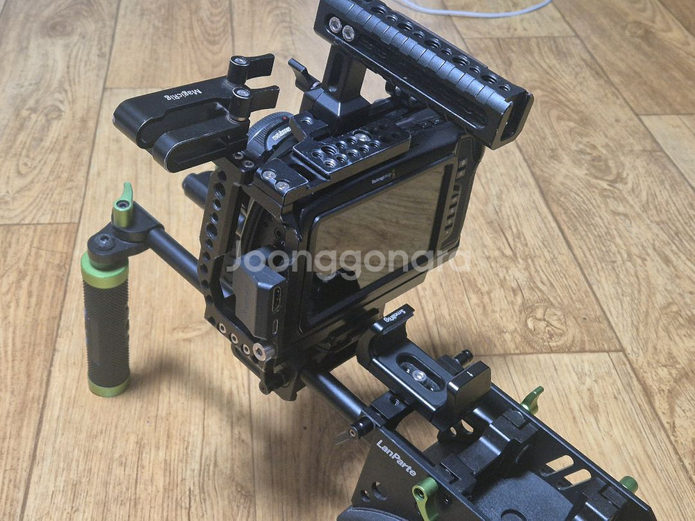 BMPCC 4K 리그세트 + 메타본즈 0.64X 판매--1