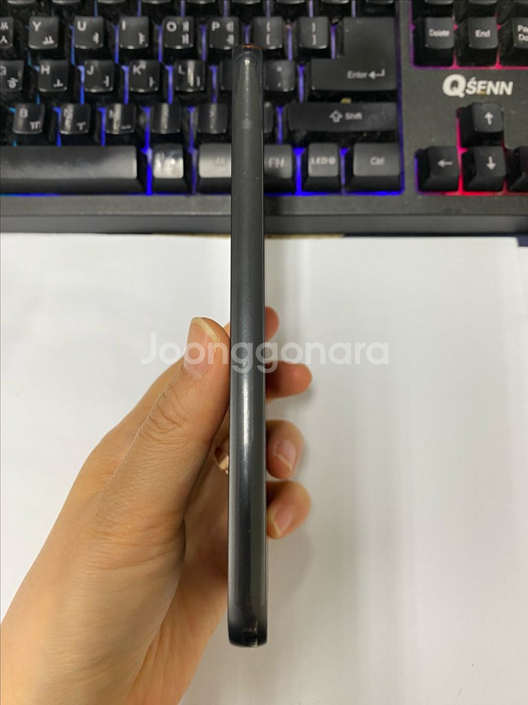 SK 갤럭시퀀텀4 블랙 미사용급 특SSS급 128G--5
