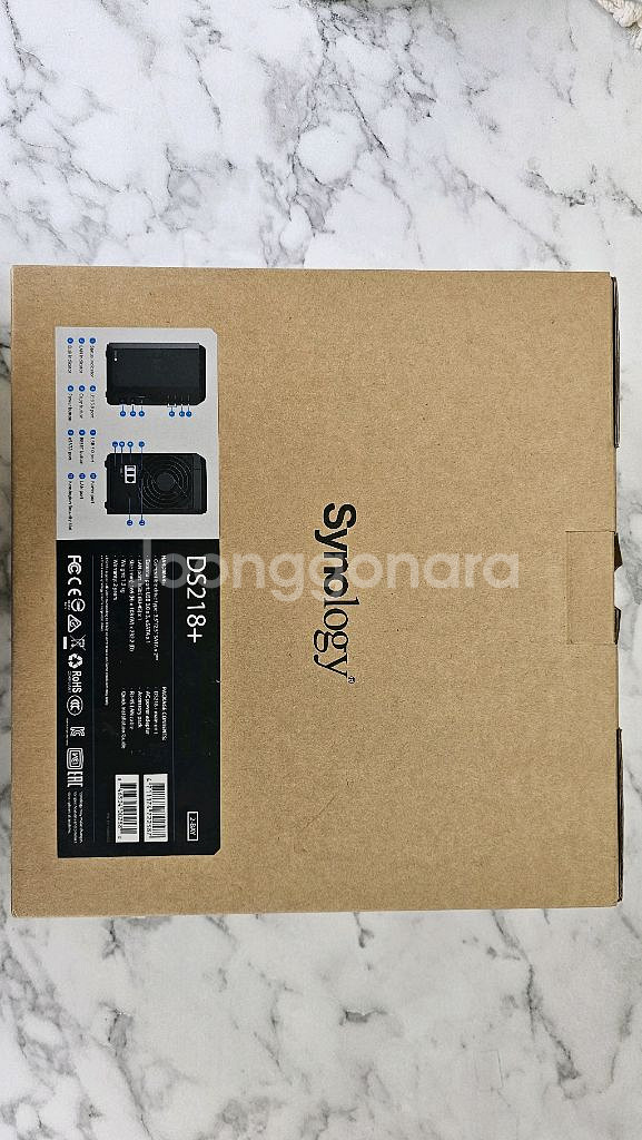 시놀로지 DS218+ 10G 도시바 32TB 하드--2