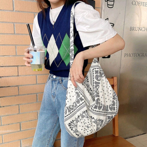 페이즐리 에코백 데일리백<새상품>무배