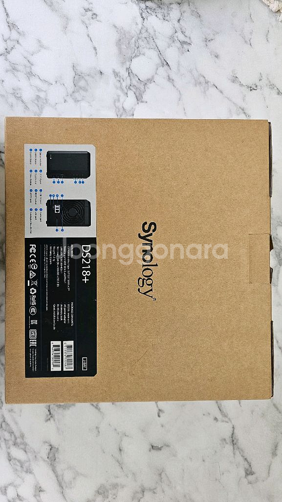 시놀로지 DS218+ 10G 18TB 2개 총 36테라--6