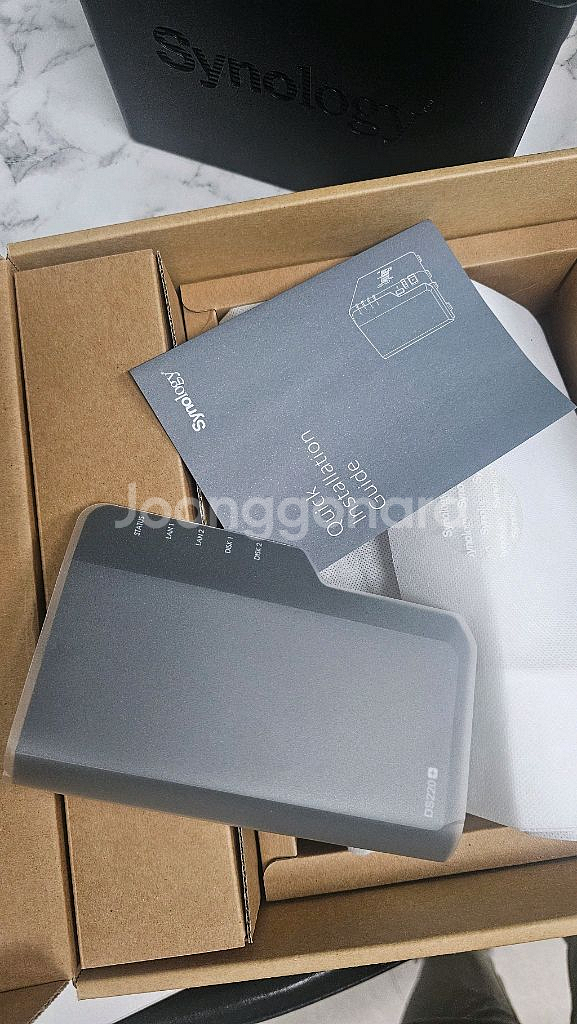 시놀로지 DS220+ NAS 18GB 36TB 박스유--1