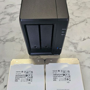 시놀로지 DS720+ 512G 캐쉬 하드 28TB