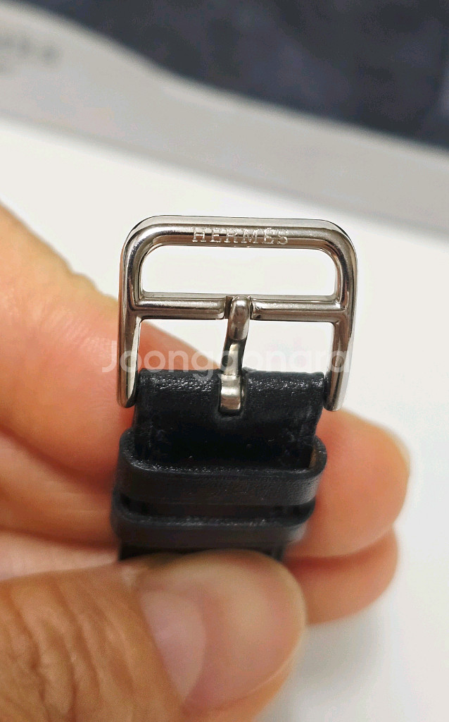 에르메스캡틴니모시계 남성용 쿼츠 정품 개런티타드--7