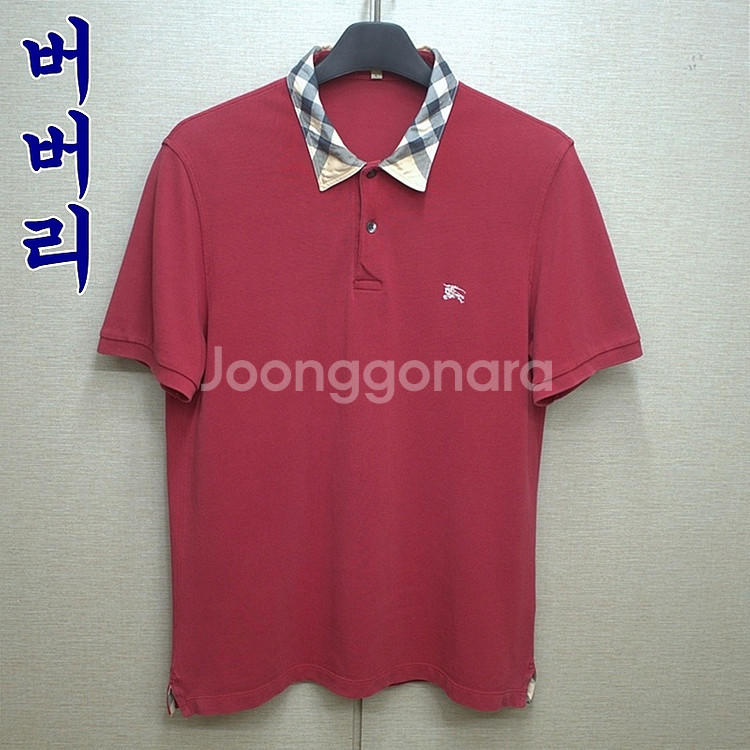 0279-버버리(100)순면,반팔카라티셔츠/구제시장--1